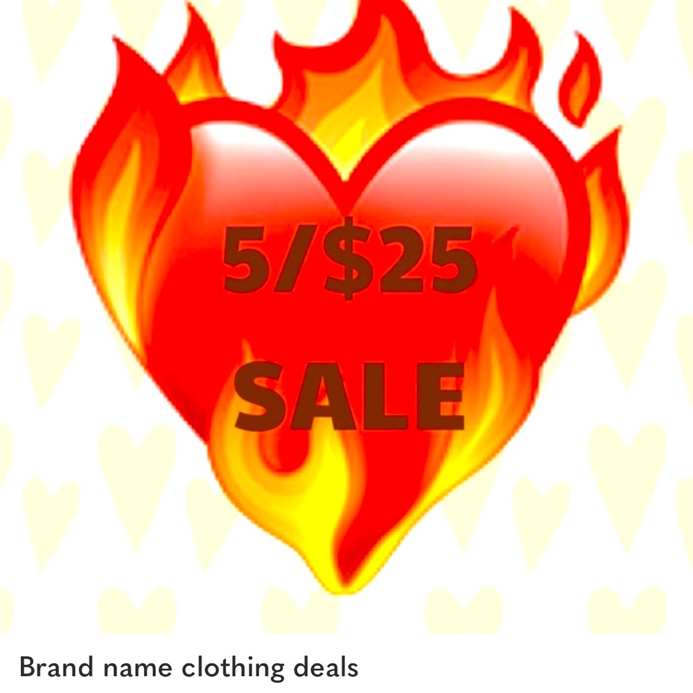 $5 for $25 items may have minor flaws but are in good used condition!!!